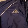 Adidas Size 9to10 Navy hooded boys windbreaker sports coat jacket Image 2