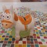Cute Vintage and Collectable Nestle Milky Bar Horse Ceramic Money Box Image 3