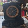 Antique french Mantel Clock working perfectly Beautiful  1800s Image 10