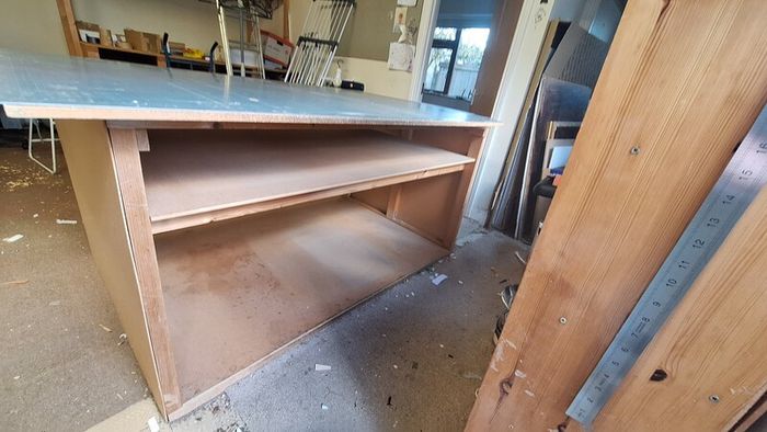 Picture Framing Equipment Bench and Storage