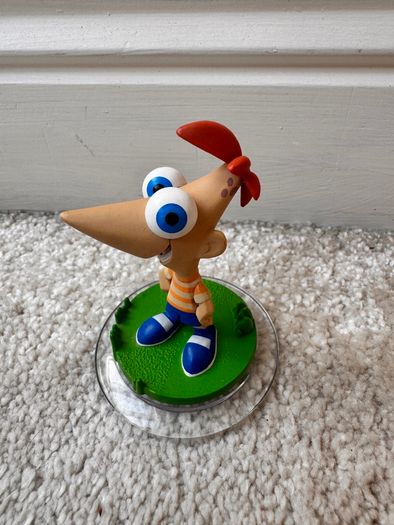 Disney Infinity Figure Phineas Used Please see photos