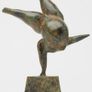 Large Balancing Lady - Patinated Bronze Image 5