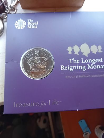 The Longest Reigning Monarch Commerative Coin
