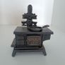 Vintage Bonnie Glo Miniature Cast Iron Stove - Cast Iron Collectible Image 2