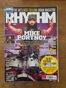 Drum Magazine Bundle. Modern Drummer & Rhythm. Portnoy, Steve Smith, Josh Freese etc.