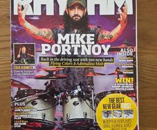 Drum Magazine Bundle. Modern Drummer & Rhythm. Portnoy, Steve Smith, Josh Freese etc.