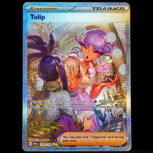 Tulip 259/182 Trainer Ultra Rare Holo S&V Paradox Rift Pokemon Card