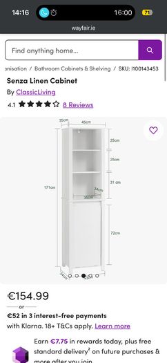 Bathroom Storage Cabinet