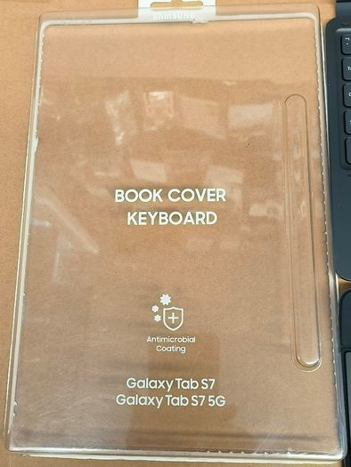 Samsung Galaxy Tab S7/ S7 5G/ S8 Book Cover Keyboard Original (Model: DT870)- Black