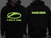 Personalised ASOT a state of trance HOODIE glow in the dark hoodie Armin Van Buuren dj hoodie
