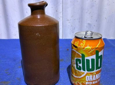Antique stoneware ink bottle