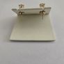 Brand New 14ct Yellow Gold Natural Diamond Stud Earrings Image 5