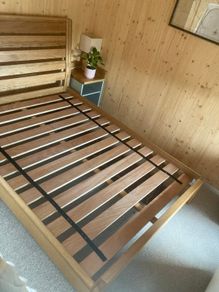 Oak 5ft King Size Double Bed Frame