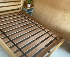 Oak 5ft King Size Double Bed Frame