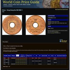 Coin Hong Kong Sar Mil KM# 1
