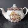 Palissy Royal Worcester Game Series Large Teapot, Creamer and Jam Pot Image 5