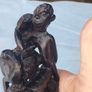 Vintage Makonde carved wooden tree of life Image 8