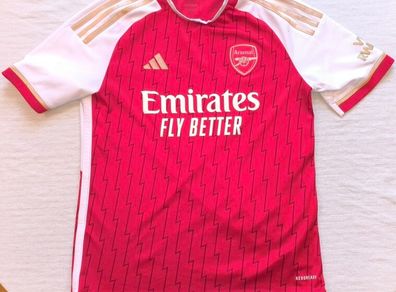 2023/24 Arsenal Adidas Home Jersey Size Age 13/14 Years