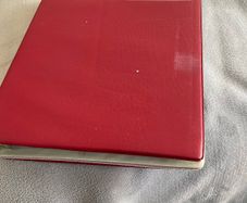 Twinlock binder, A-Z dividers & 29# Double Cash pages