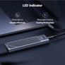 Ugreen 20gbps Nvme M.2 Ssd Enclosure Usb-c 3.2 Gen2x2 Uasp/trim M/m+b Key 2230/2242/2260/2280 Image 5