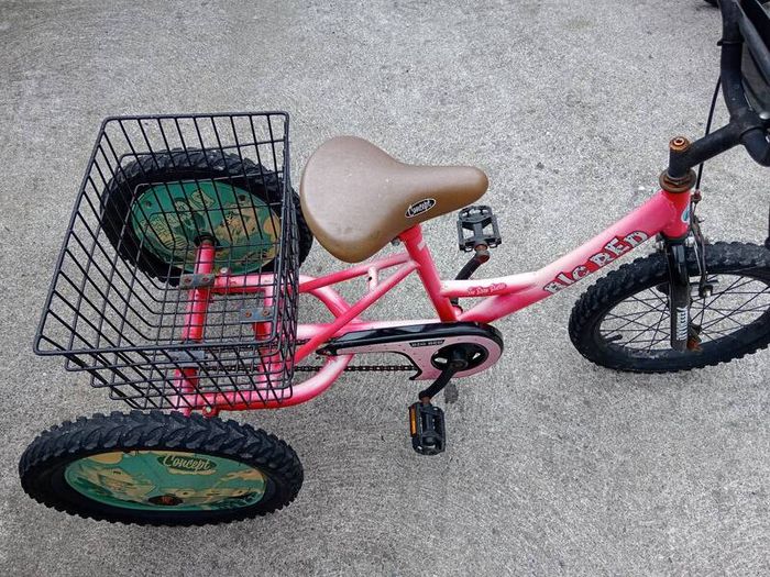 16 inch trike bicycle