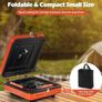 Portable 2 Burner Camping Stove, 4400w Camp Stove Lightweight Gas Stove for Camping Cooking Outdoor Backpacking and Picnic Image 2