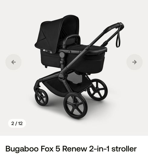 Bugaboo Fox Renew Black