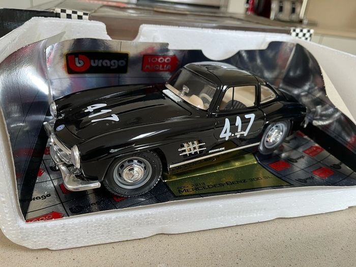 Mille Miglia Burago Model Car Scale 1/18