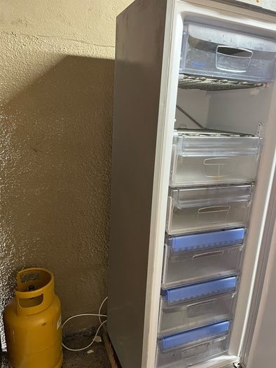 freezer painted in good working condition.