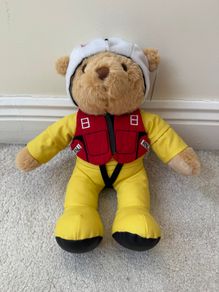 RNLI Life Boat Bear Plush Royal National Lifeboat Institution approx. 32 cm. Please see photos