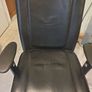 Executive Leather Office Chair with Wheels,Ergonomic Leather Desk Chair High Back Reclining Computer Chair,Comfortable Boss Chair Adults Work Chair for Heavy People(64x46-54cm(25x18-21) Image 5