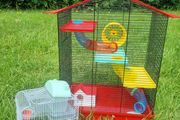 Cage for hamsters and mice