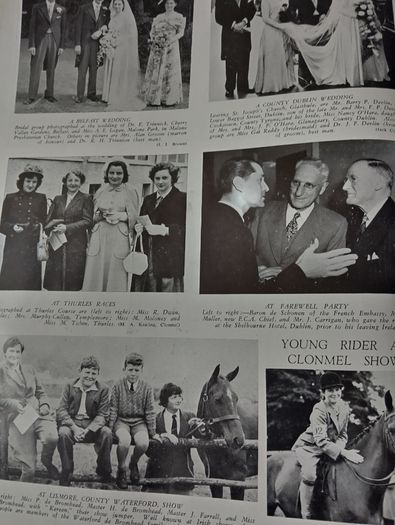 Social & Personal original magazine from 1950.