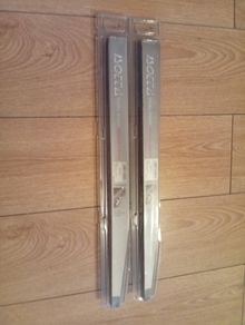 Brand New Italian Chrome Car Wipers Blades Set
