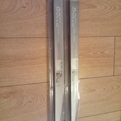 Brand New Italian Chrome Car Wipers Blades Set