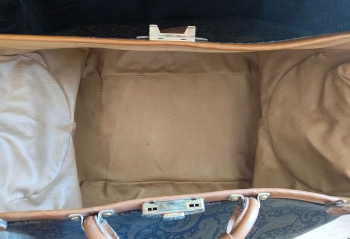vintage Texier travel/duffel bag