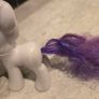Rarity 3 inch Brushable MLP G4 My Little Pony 2010 Image 3