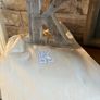 New 16cm x 15cm x 3cm washed wood effect K with lights in monogrammed gift bag Image 6