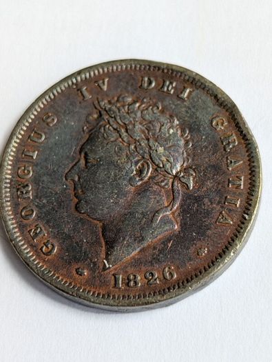 1826 Penny ,200 years ago