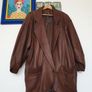 Leather Coat Size Uk 14 Image 2