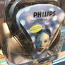 Old School Philips Stereo Corded Headphones Image 4
