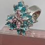 Sterling silver ring with Topaz Image 2