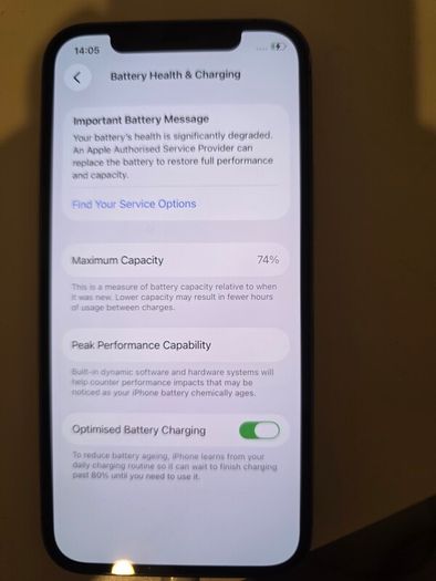 iPhone 12 Pro 128GB Graphite - Perfect Screen - Unlocked
