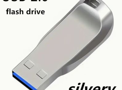 Metal USB 2.0 - 100gb Flash Drive for PCs, Laptops, Tablets And Phones, new, unopened.