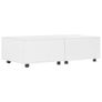 Coffee Table High Gloss White 120x60x35 cm Image 4