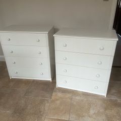 chest of drawers (two available)