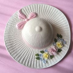 Vintage Aynsley Bone China Wall Pocket Hat