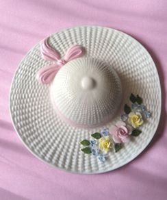 Vintage Aynsley Bone China Wall Pocket Hat