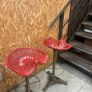 2 x tractor chair stools Image 5