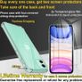 Case for iPhone 11 Case with [2-Pack Tempered Glass Screen Protectors], 6.1-Inch, Advanced Airbag Drop Protection, Shockproof Transparent Clear Bumper Phone Cover, Anti-Scratch (FREE POSTAGE) Image 2